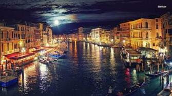 Night In Venice Wallpaper Collection