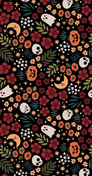 Fall iPhone Wallpaper To Get You In The Spirit Floral And Spooky