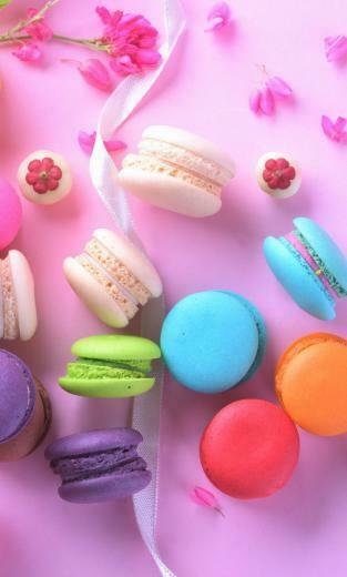 Macaron Wallpaper Top Background