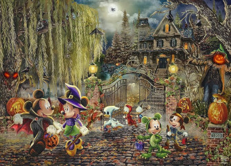 Amazon Ceaco Thomas Kinkade Disney Mickey And Minnie