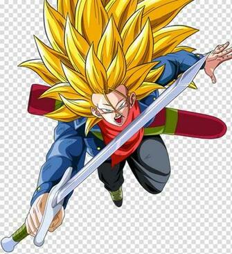 Trunks Futuro Super Ssj Dbs Transparent Background Png Clipart