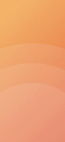 Circle Orange Simple Minimal Pattern Background iPhone X