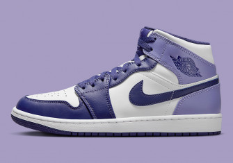 Purple Jordan 1s Wallpaper