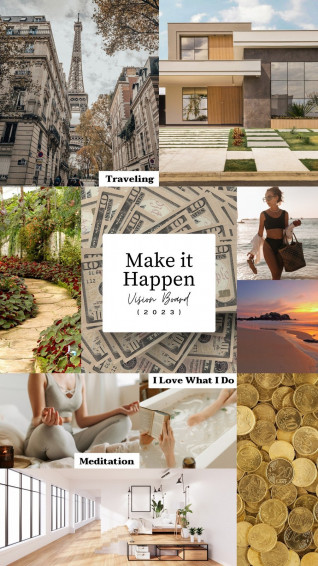 And Customizable Vision Board Templates