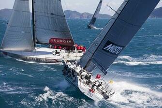 Sailing Audi Hamilton Island Race Week Yacht Calm And Georgia