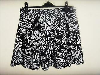 Aztec Print Wallpaper Black And White