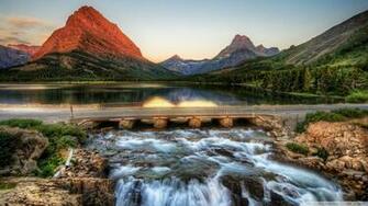 Rocky Mountain Sunrise HD Wallpaper Background Image