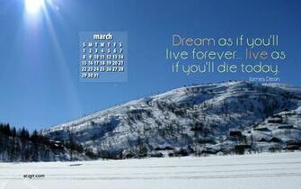 Wallpaper Desktop March Computer Calendar Calendars