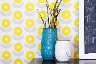 Sarah Hearts Removable Self Adhesive Wallpaper