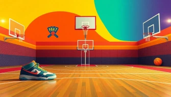 Retro Basketball Wallpaper
