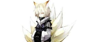 Girl Badass Yakumo Ran Fox Koumajou Densetsu Simple Background
