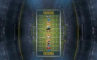 Green Bay Packers Nfl Schedule Wallpaper