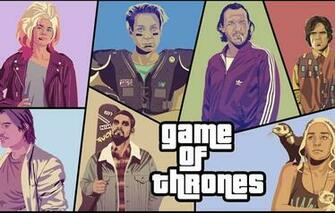 Wallpaper Game Of Thrones Gta Parody