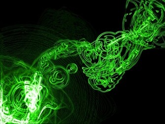 Green Wallpaper Neon