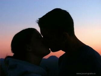Romantic Couple Love Image Kiss