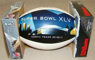 Panel Autograph Mini Football With Packers Steelers Logos By Wilson