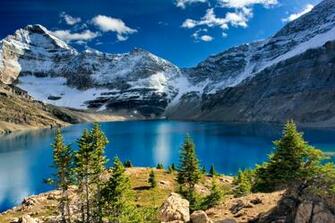 Mountain Forest Landscape Fog Lake UltraHD 4k Wallpaper