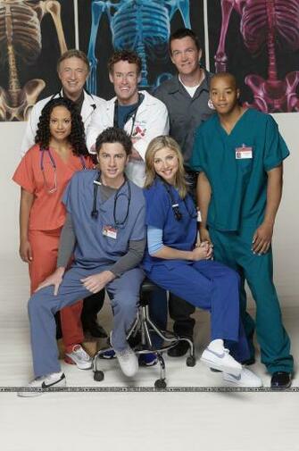 Scrubs Image The Gang From Season Huge HD Wallpaper And