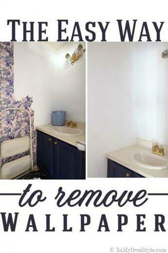 Strip Wallpaper The Easy Way In My Own Style