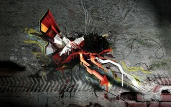 3d Graffiti HD Wallpaper Desktop