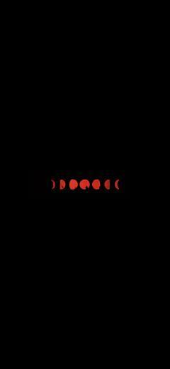 Made A Minimalistic Wallpaper Of The After Hours Moon Phase