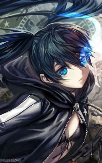 Black Rock Shooter Android Wallpaper