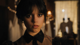Wednesday Addams Jenna Ortega Netflix 4k Wallpaper iPhone HD Phone