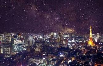 Tokyo At Night Wallpaper By Masterroshii