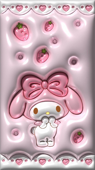 My Melody Pink Wallpaper