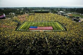 Oregon Ducks Stadium Wallpaper Desktop Background