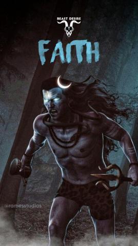 Beast Desire Wallpaper Shiva Lord Vishnu