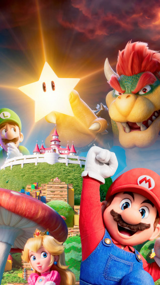 Super Mario Bros Movie Poster 4k Wallpaper iPhone HD Phone 7931j