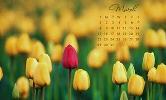 March Calendar Wallpaper Jpg
