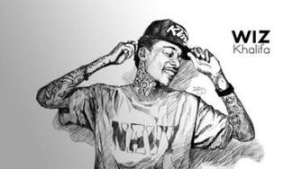 HD Wiz Khalifa Smoking Background Wallpaper