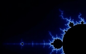 Electric Mandelbrot Wallpaper