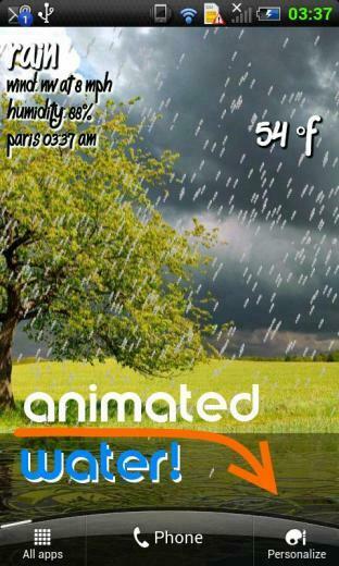 Free download Weather Live Wallpaper Android loopelecom [920x512] for