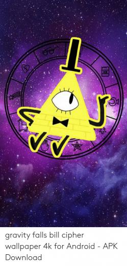 Ice Gravity Falls Bill Cipher Wallpaper 4k For Android Apk