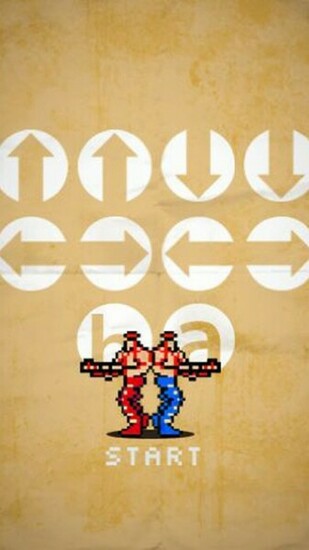 Konami Code And Contra Moto E Wallpaper