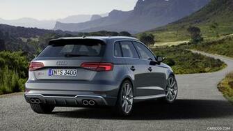 Audi S3 Sportback Color Daytona Grey Rear HD Wallpaper