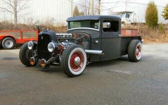 Rat Rod Retro Engine Classic Hot Custom Wallpaper