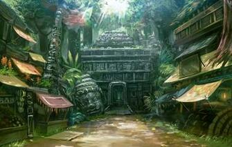 Wallpaper Home Head Jungle Temple Market Entrance Street