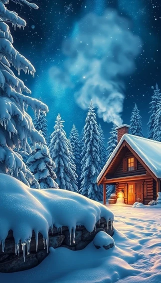 High Resolution Wallpaper Winter Wonderland