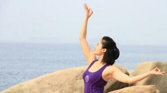 Yoga Pose Wallpaper