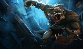 League Of Legends Wallpaper Warwick The Blood Hunter