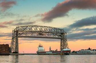 Aerial Lift Bridge Duluth Mn North Shore Pics