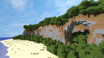 Minecraft Landscape Wallpaper