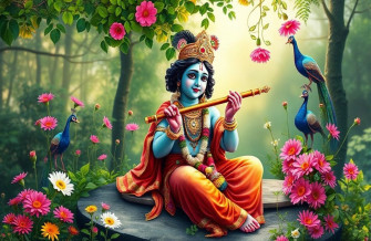 Beautiful Krishna Wallpaper
