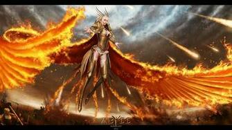 Fire Goddess Wallpaper