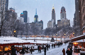 New York City Winter Wallpaper