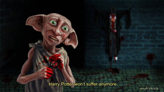 Dobby Finishing Harry Potter Fanart Bb8kvvw8bszz8701 Wallpaper